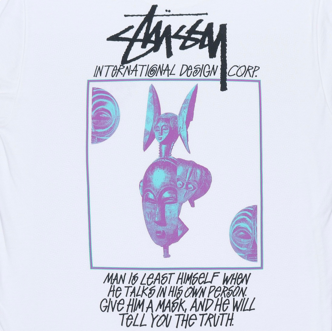 Stussy Cosmic Rabbit Card T-Shirt