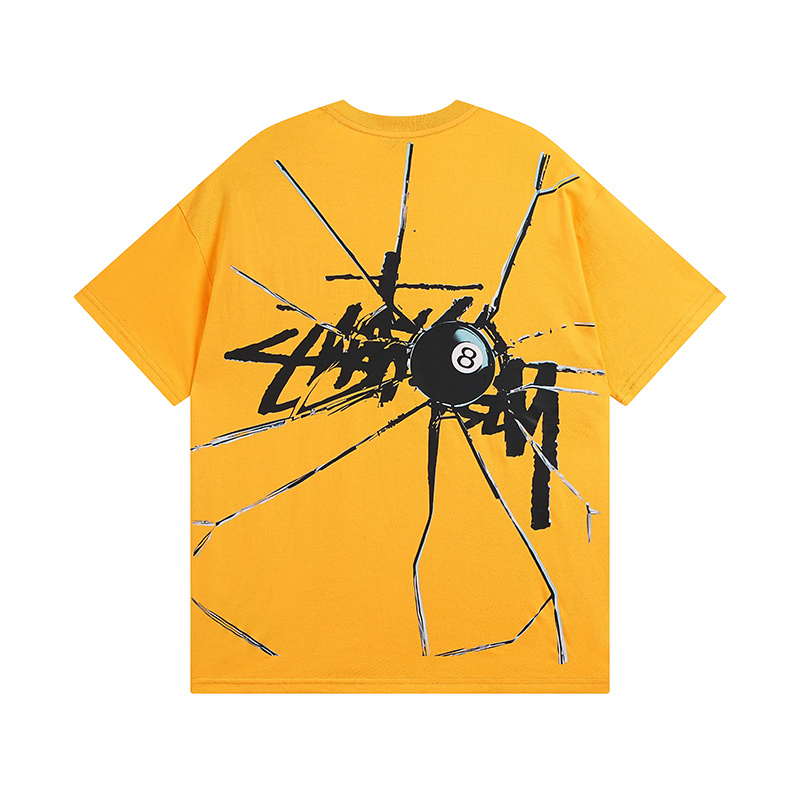 Stussy Cracked Glass Handstyle T-Shirt