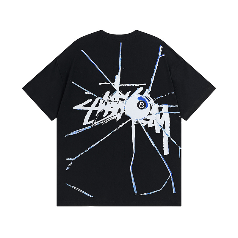 Stussy Cracked Glass Handstyle T-Shirt