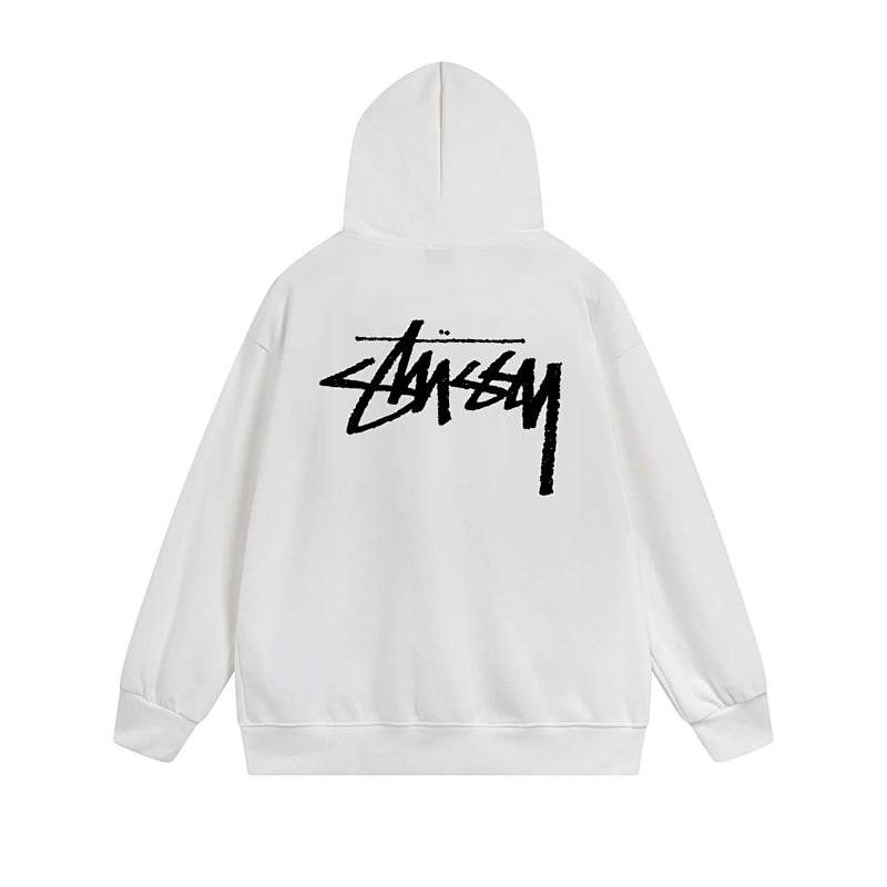 Stussy Crescent Moon Handstyle Full-Zip Hoodie