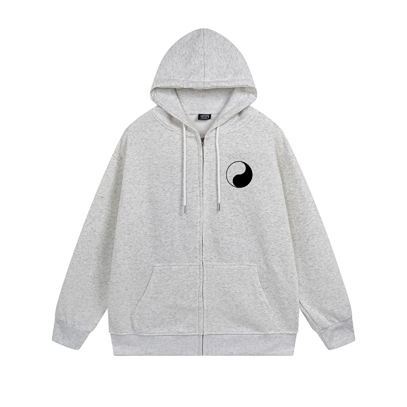 Stussy Crescent Moon Handstyle Full-Zip Hoodie