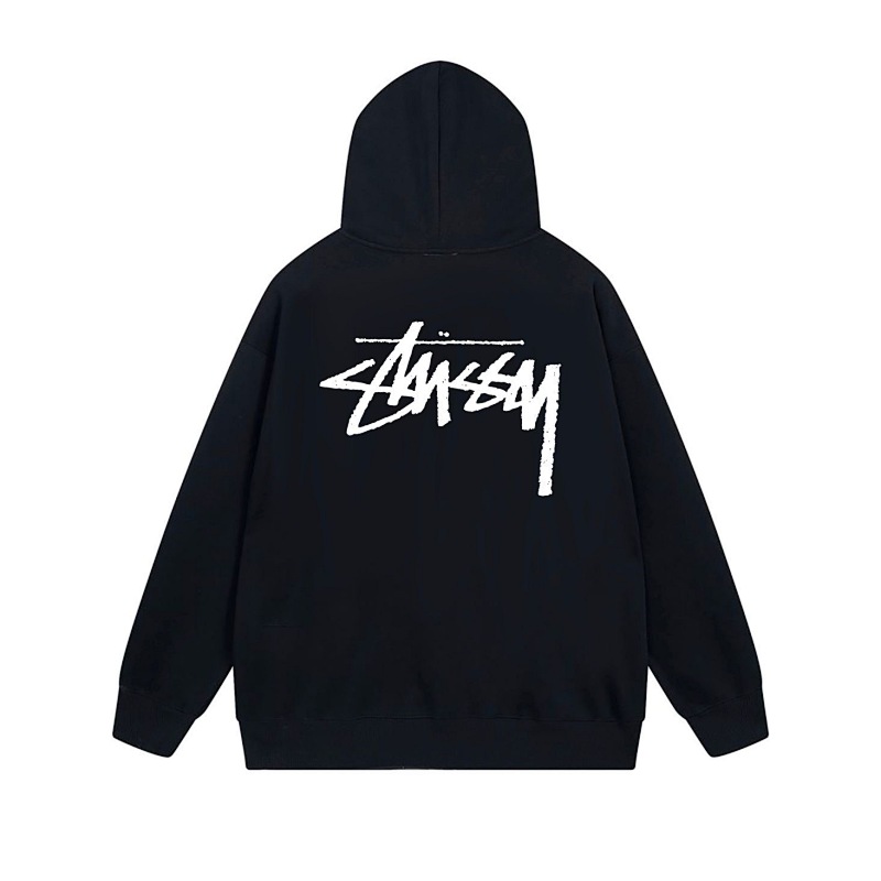 Stussy Crescent Moon Handstyle Full-Zip Hoodie