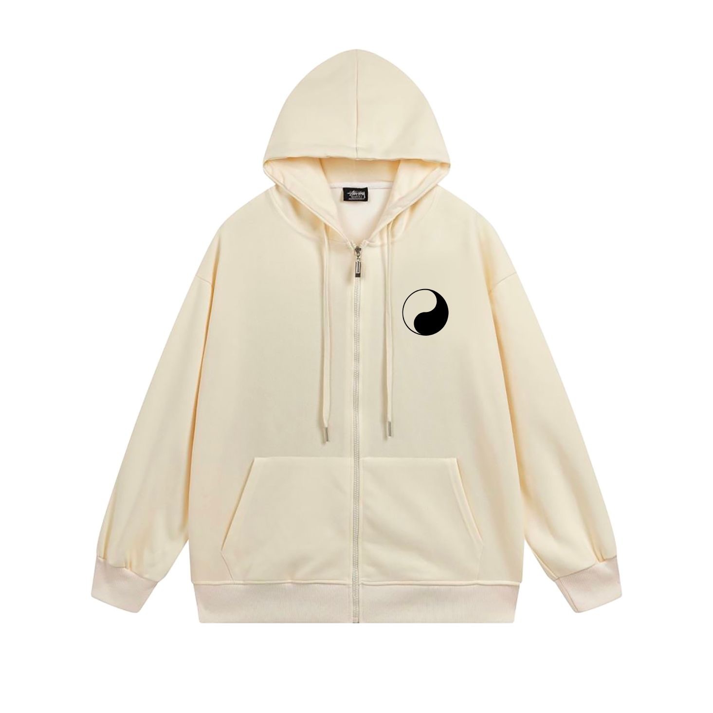 Stussy Crescent Moon Handstyle Full-Zip Hoodie
