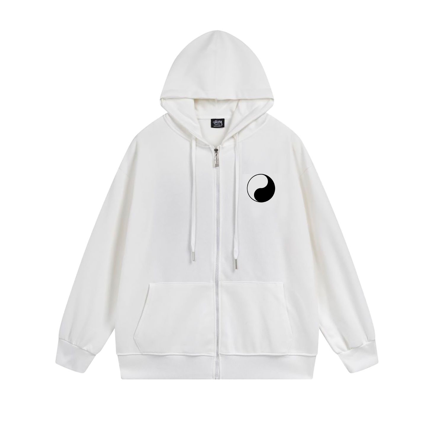 Stussy Crescent Moon Handstyle Full-Zip Hoodie