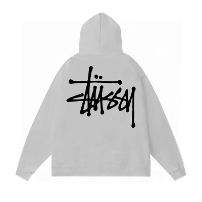 Stussy Crossbar Handstyle Logo Pullover Hoodie 02