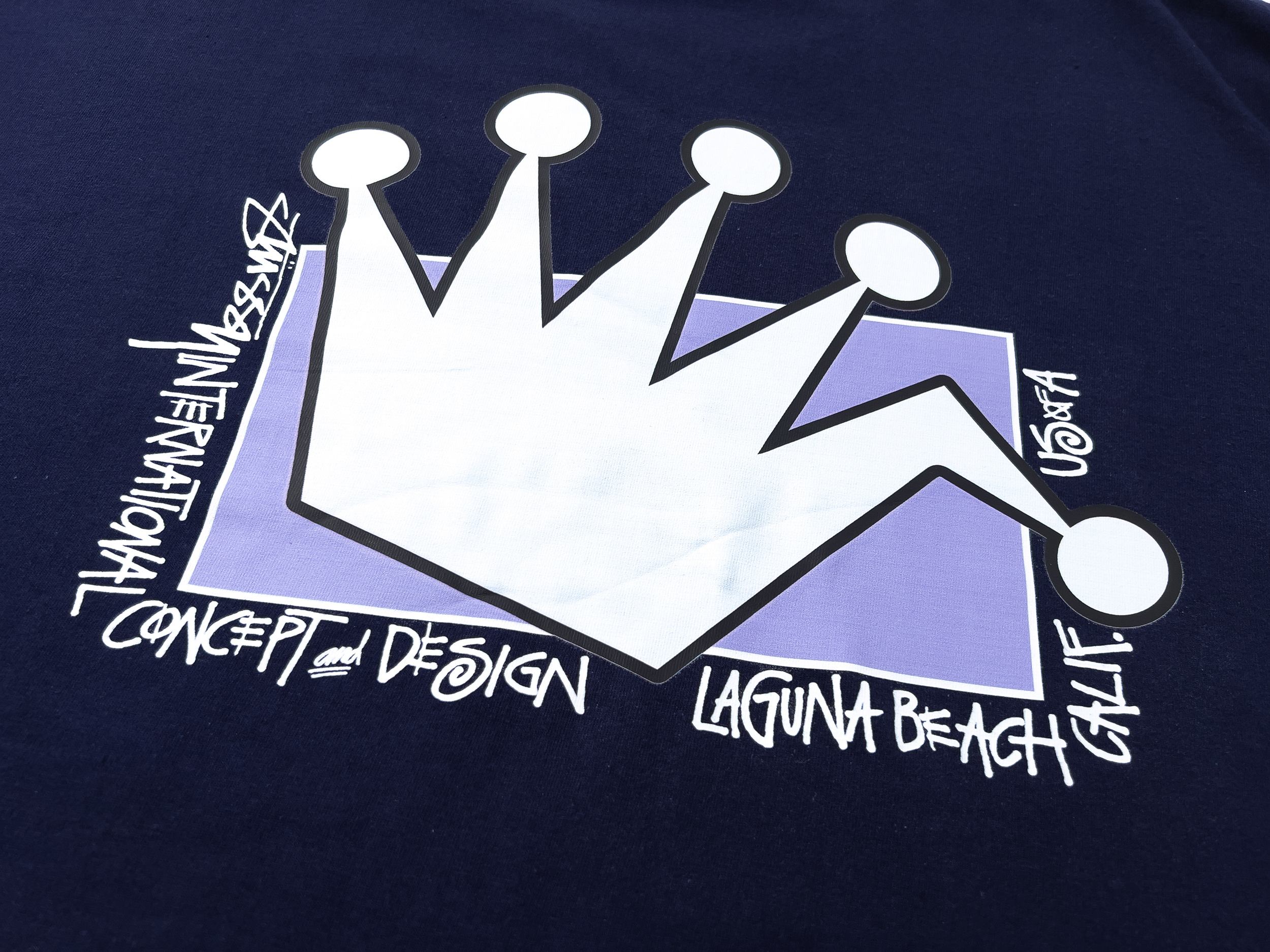 Stussy Crown Hand Symbol T-Shirt