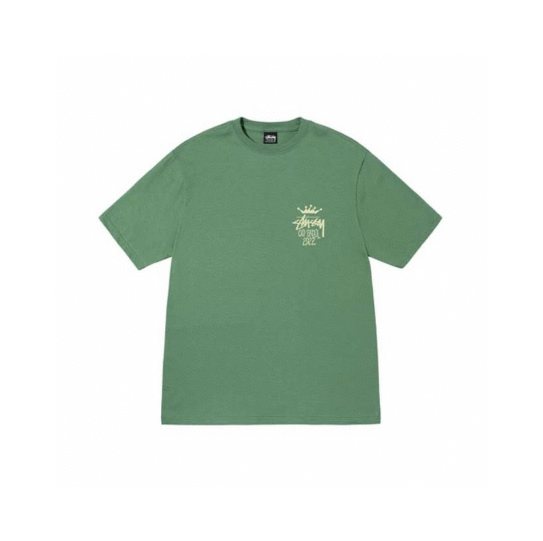 Stussy Crown Handstyle Typography T-Shirt