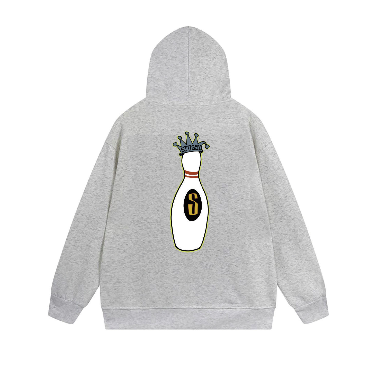 Stussy Crowned Bottle Icon Full-Zip Hoodie