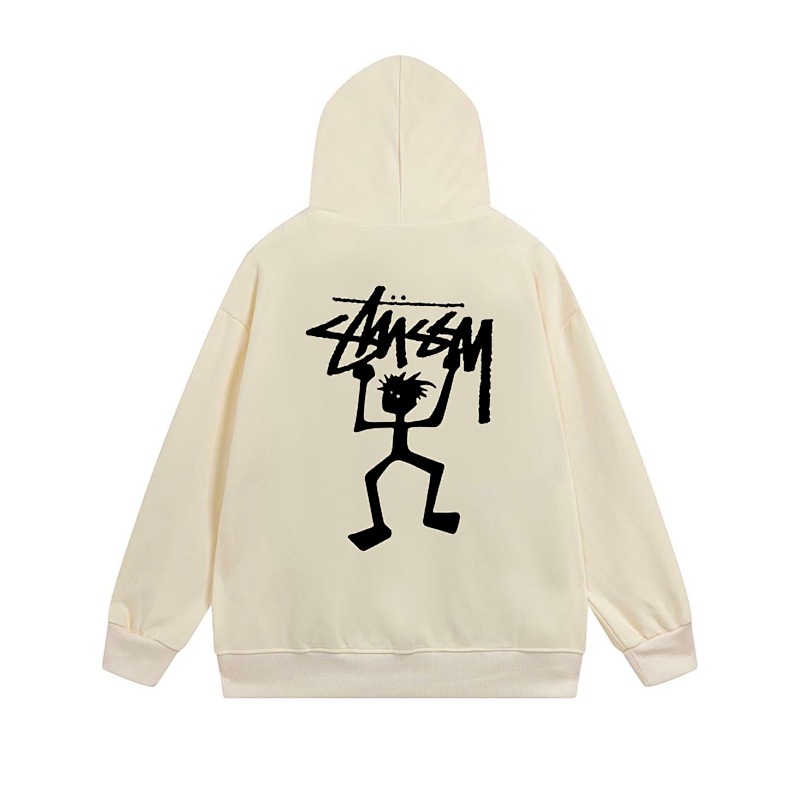 Stussy Dancing Skeleton Full-Zip Hoodie