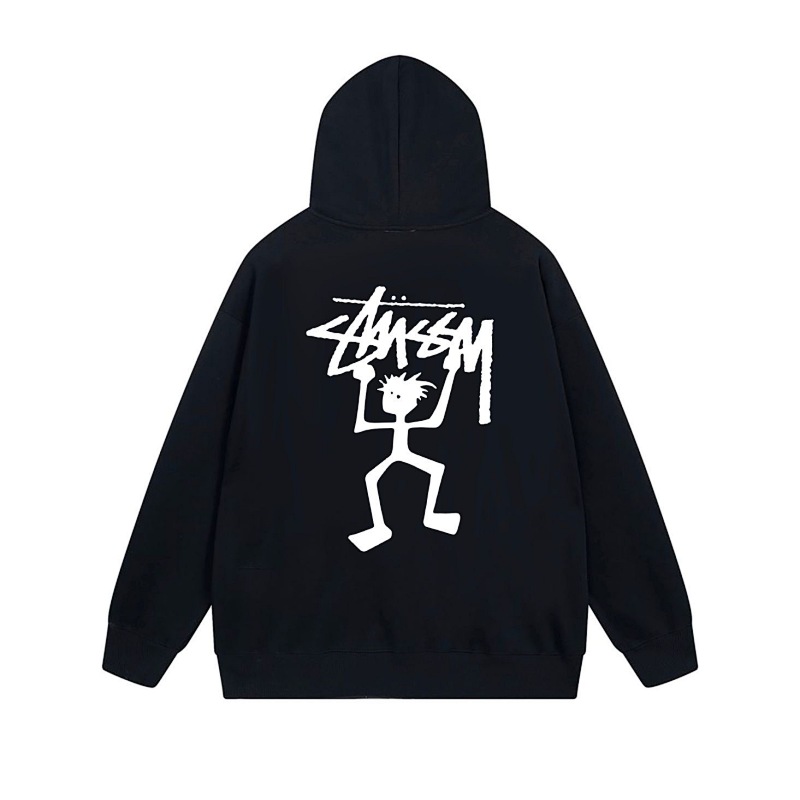 Stussy Dancing Skeleton Full-Zip Hoodie