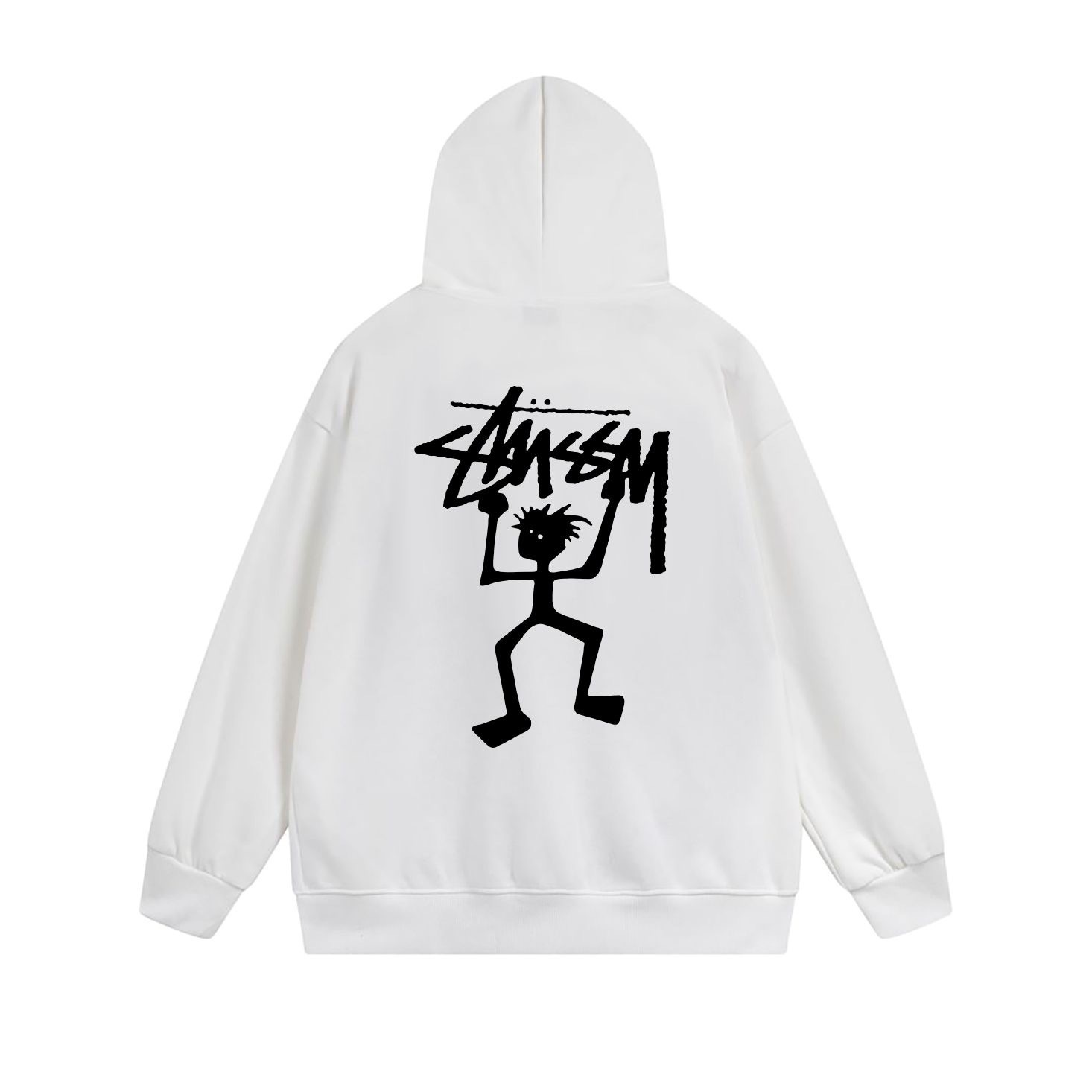 Stussy Dancing Skeleton Full-Zip Hoodie