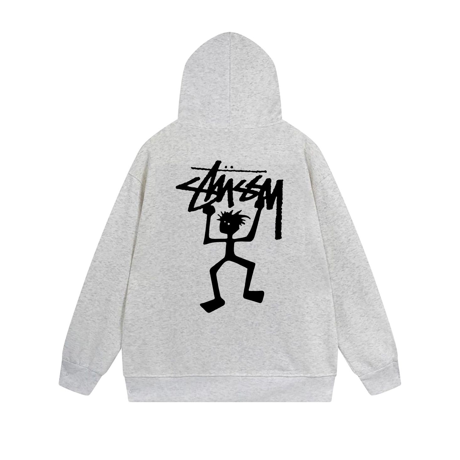 Stussy Dancing Skeleton Full-Zip Hoodie