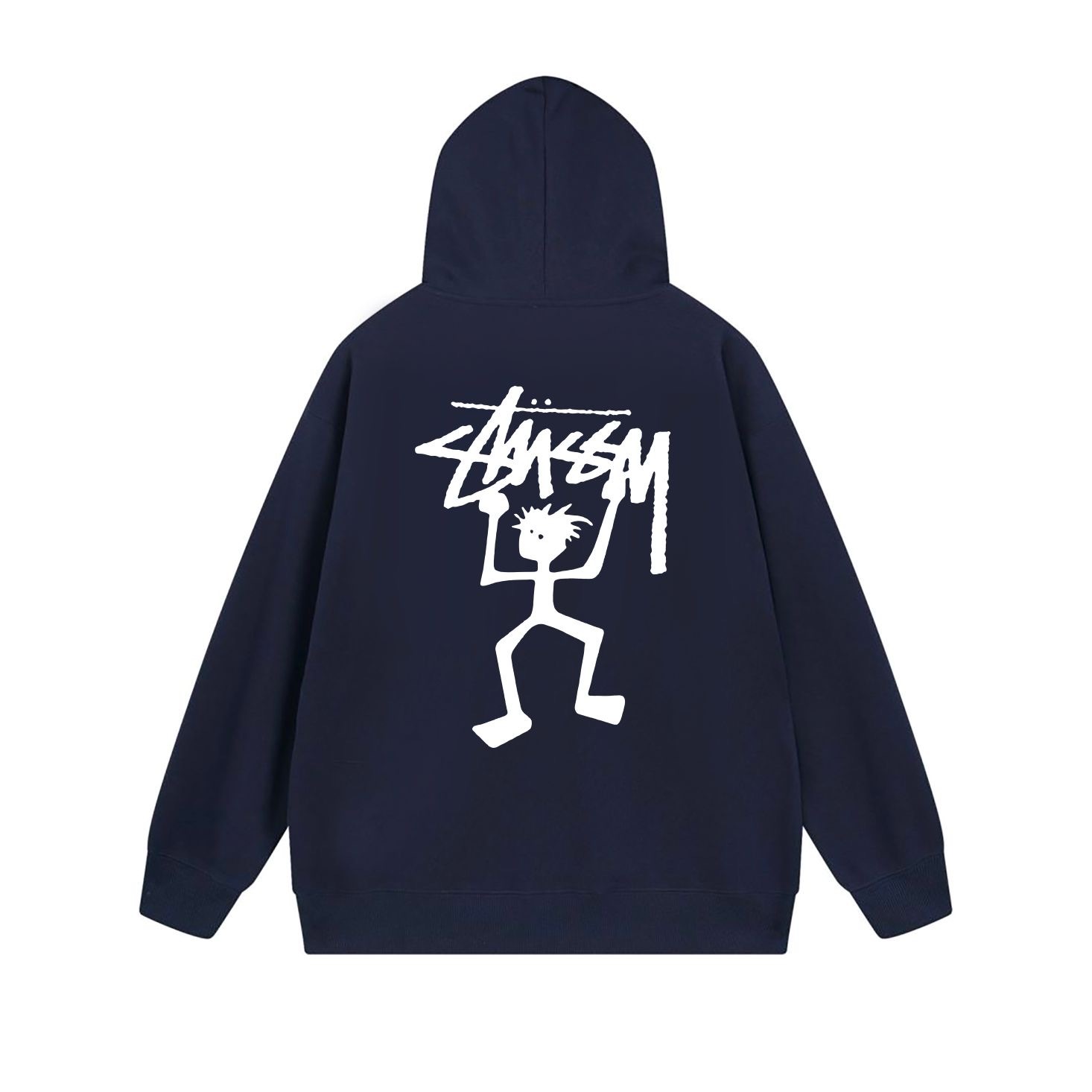 Stussy Dancing Skeleton Full-Zip Hoodie