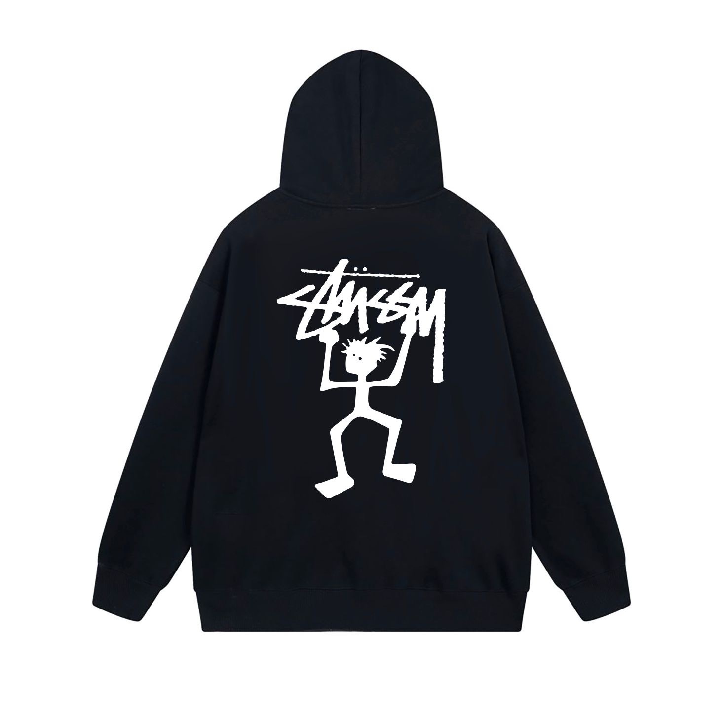 Stussy Dancing Skeleton Full-Zip Hoodie