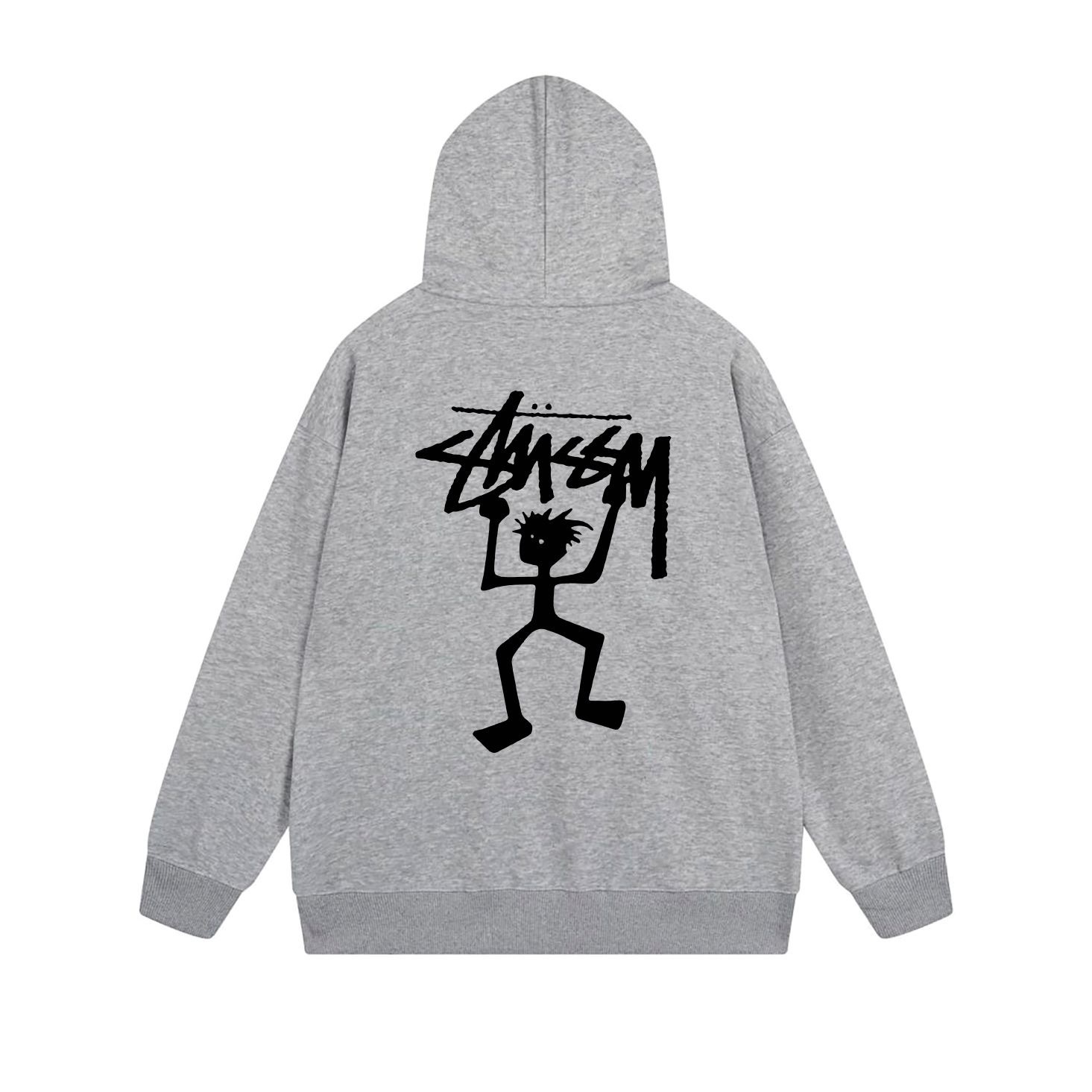 Stussy Dancing Skeleton Full-Zip Hoodie