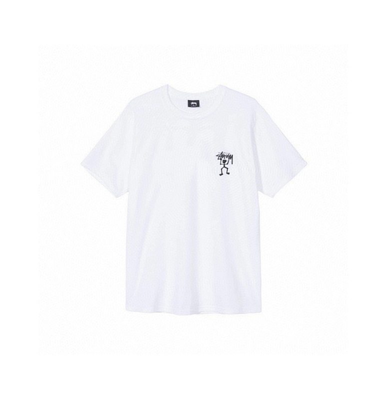 Stussy Dancing Skeleton Handstyle T-Shirt