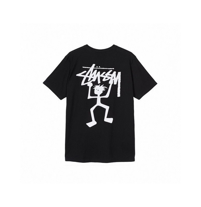 Stussy Dancing Skeleton Handstyle T-Shirt