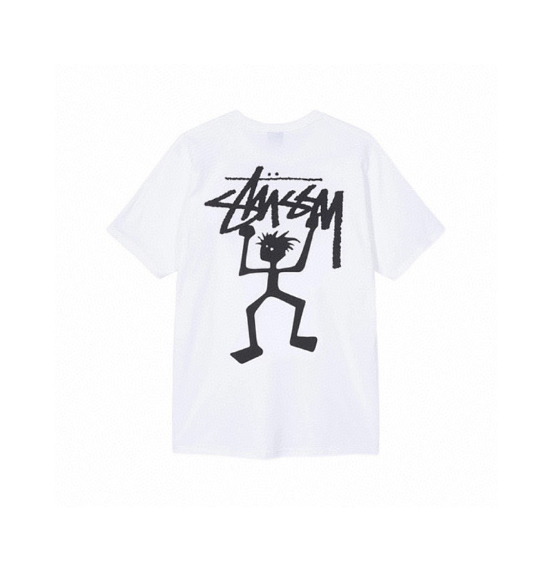 Stussy Dancing Skeleton Handstyle T-Shirt
