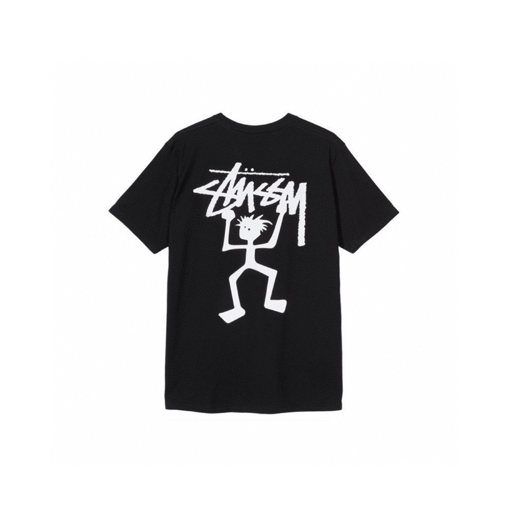 Stussy Dancing Skeleton Handstyle T-Shirt