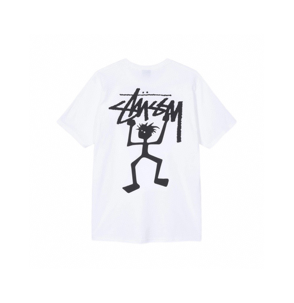 Stussy Dancing Skeleton Handstyle T-Shirt