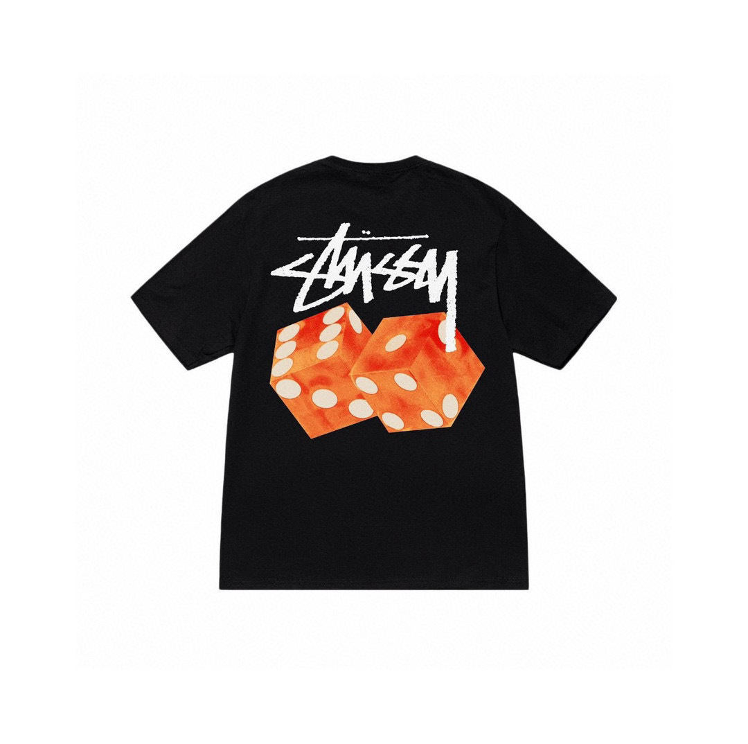 Stussy Dice Cube Handstyle T-Shirt