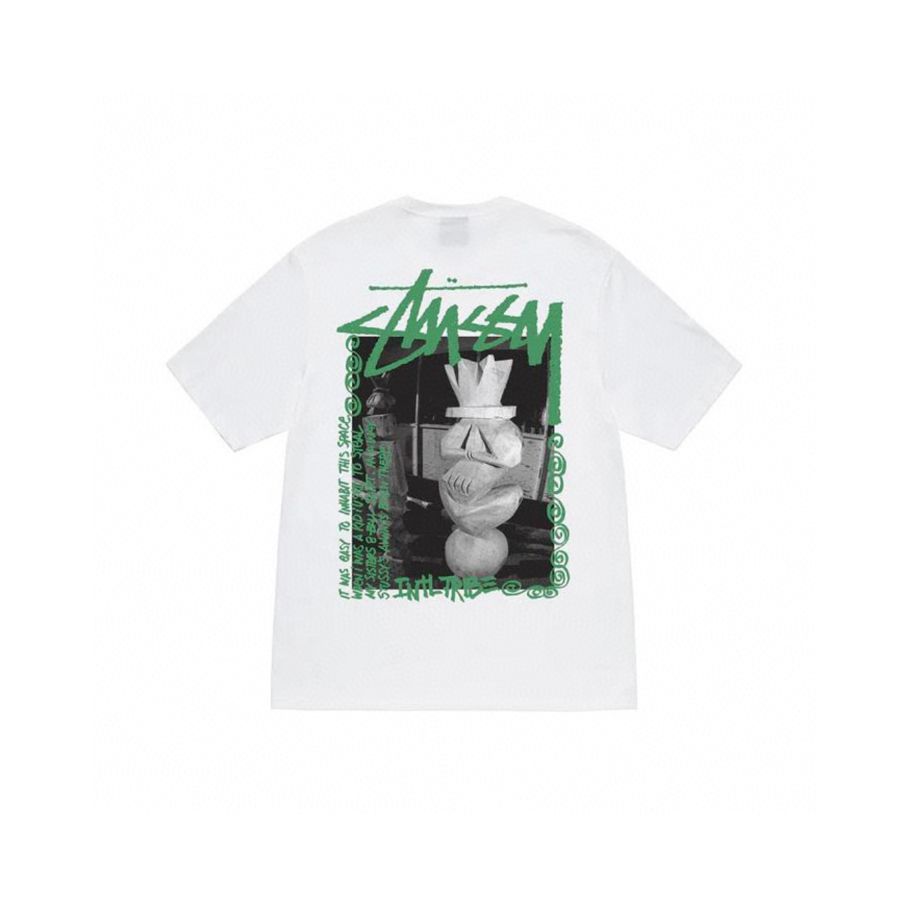 Stussy Distressed Monument Poster T-Shirt