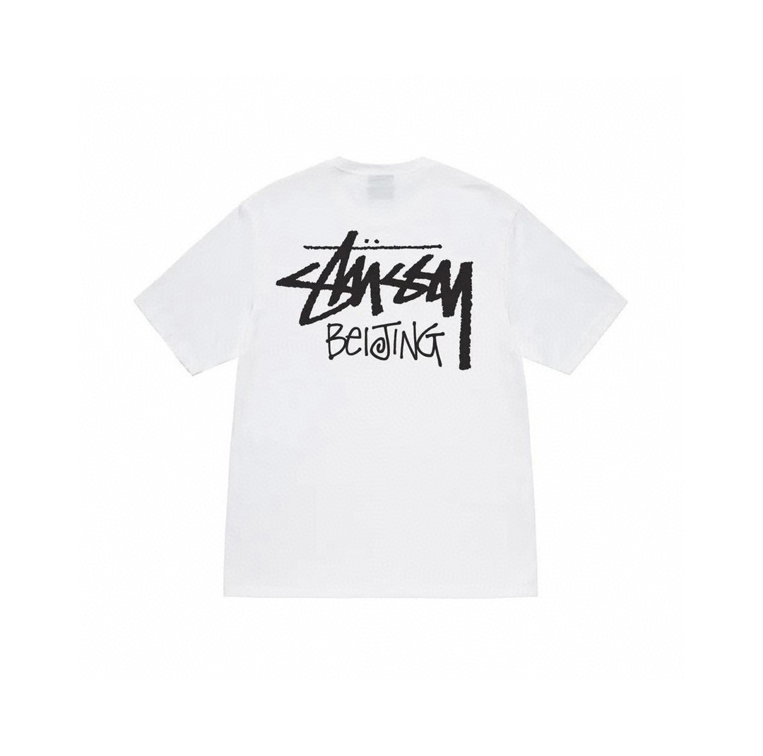 Stussy Double-Line Handstyle T-Shirt