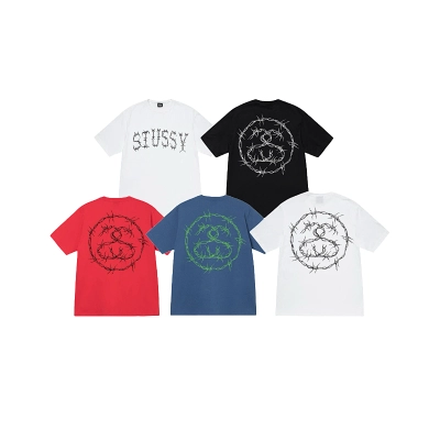 Stussy Double S Circular Seal T-Shirt 01