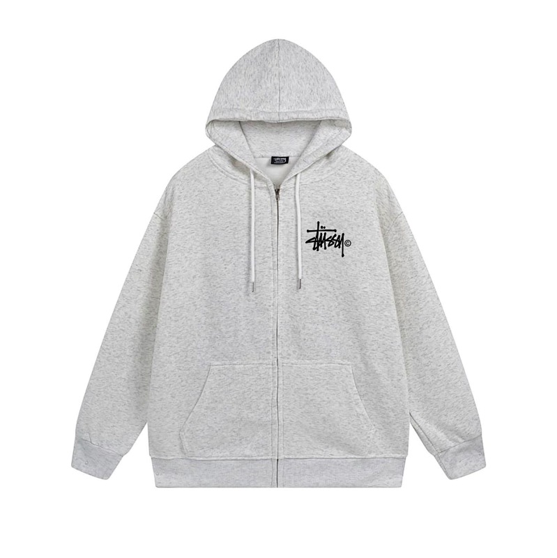 Stussy Dripping Cow Graphic Full-Zip Hoodie