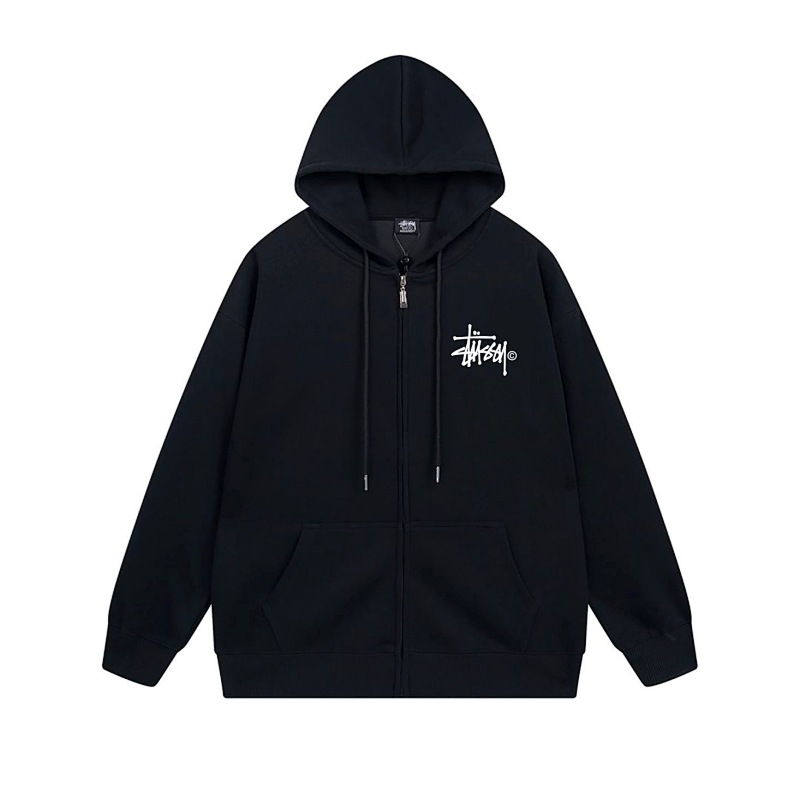 Stussy Dripping Cow Graphic Full-Zip Hoodie