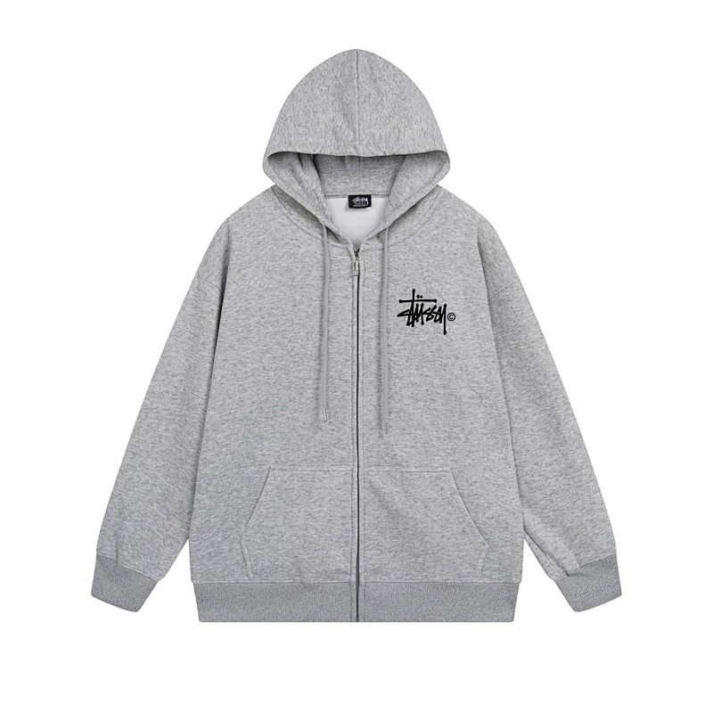 Stussy Dripping Cow Graphic Full-Zip Hoodie