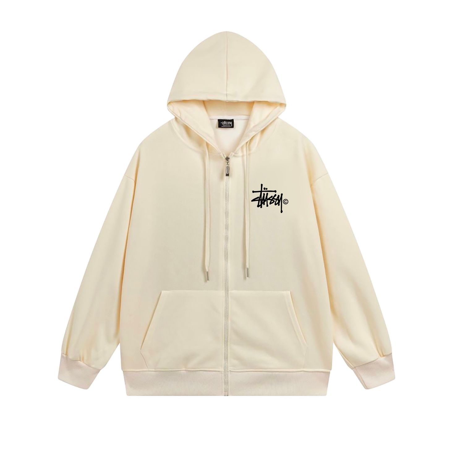 Stussy Dripping Cow Graphic Full-Zip Hoodie