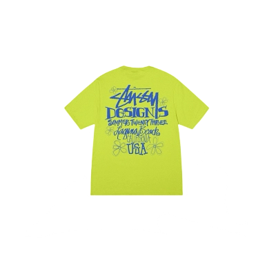 Stussy Editorial Headline Typography T-Shirt 02