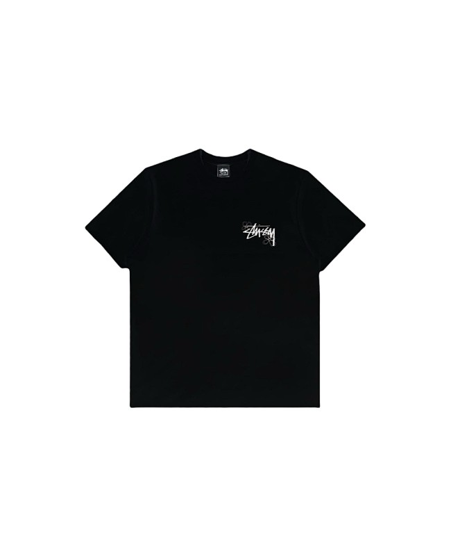 Stussy Editorial Headline Typography T-Shirt