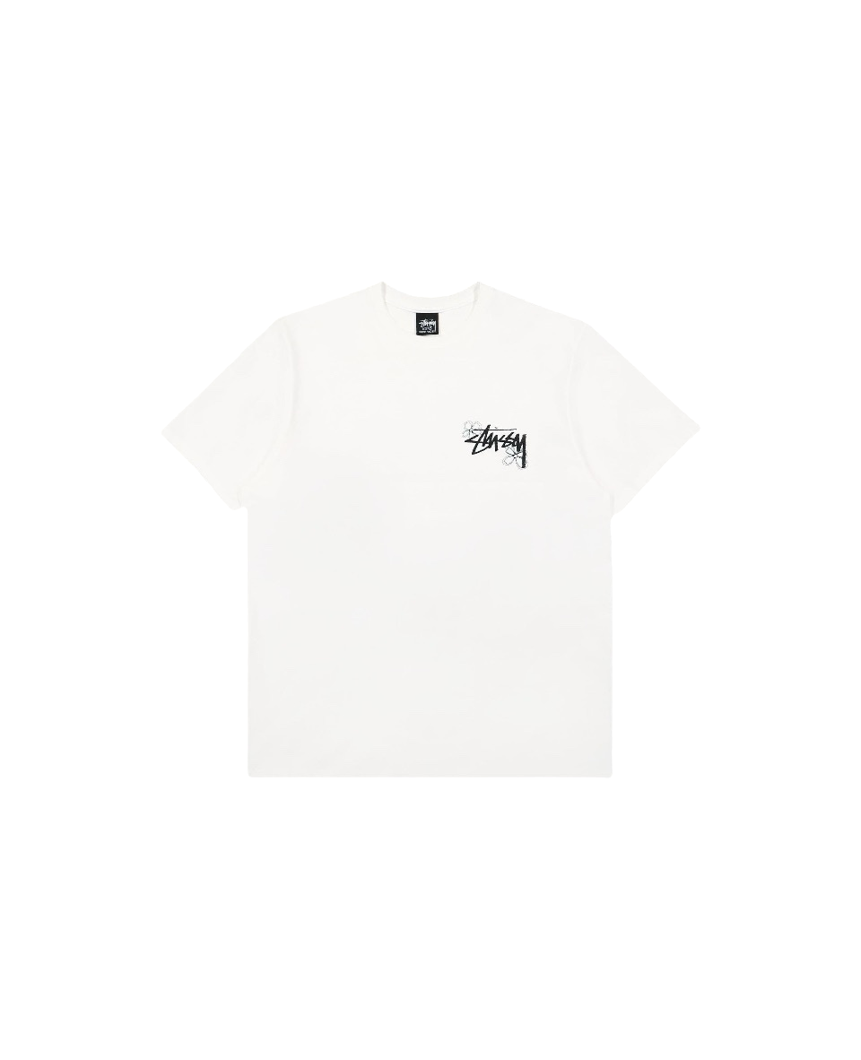 Stussy Editorial Headline Typography T-Shirt