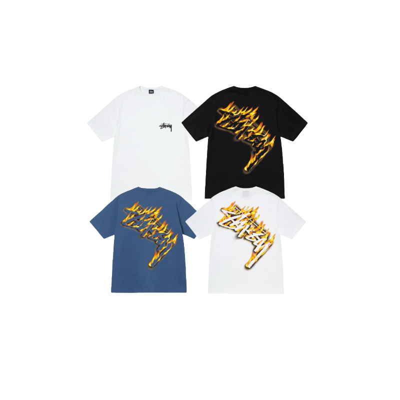 Stussy Electric Lightning Handstyle T-Shirt