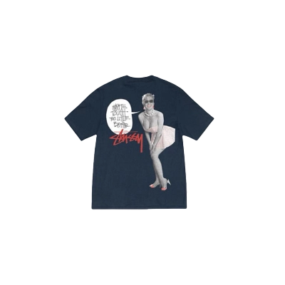 Stussy Figure Study Portrait T-Shirt 02
