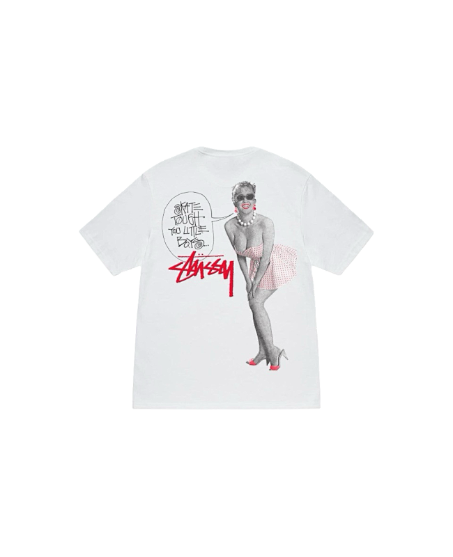 Stussy Figure Study Portrait T-Shirt