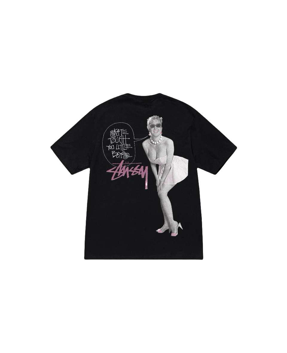 Stussy Figure Study Portrait T-Shirt