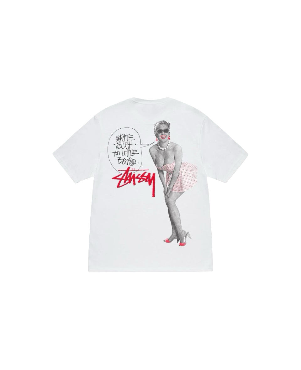 Stussy Figure Study Portrait T-Shirt