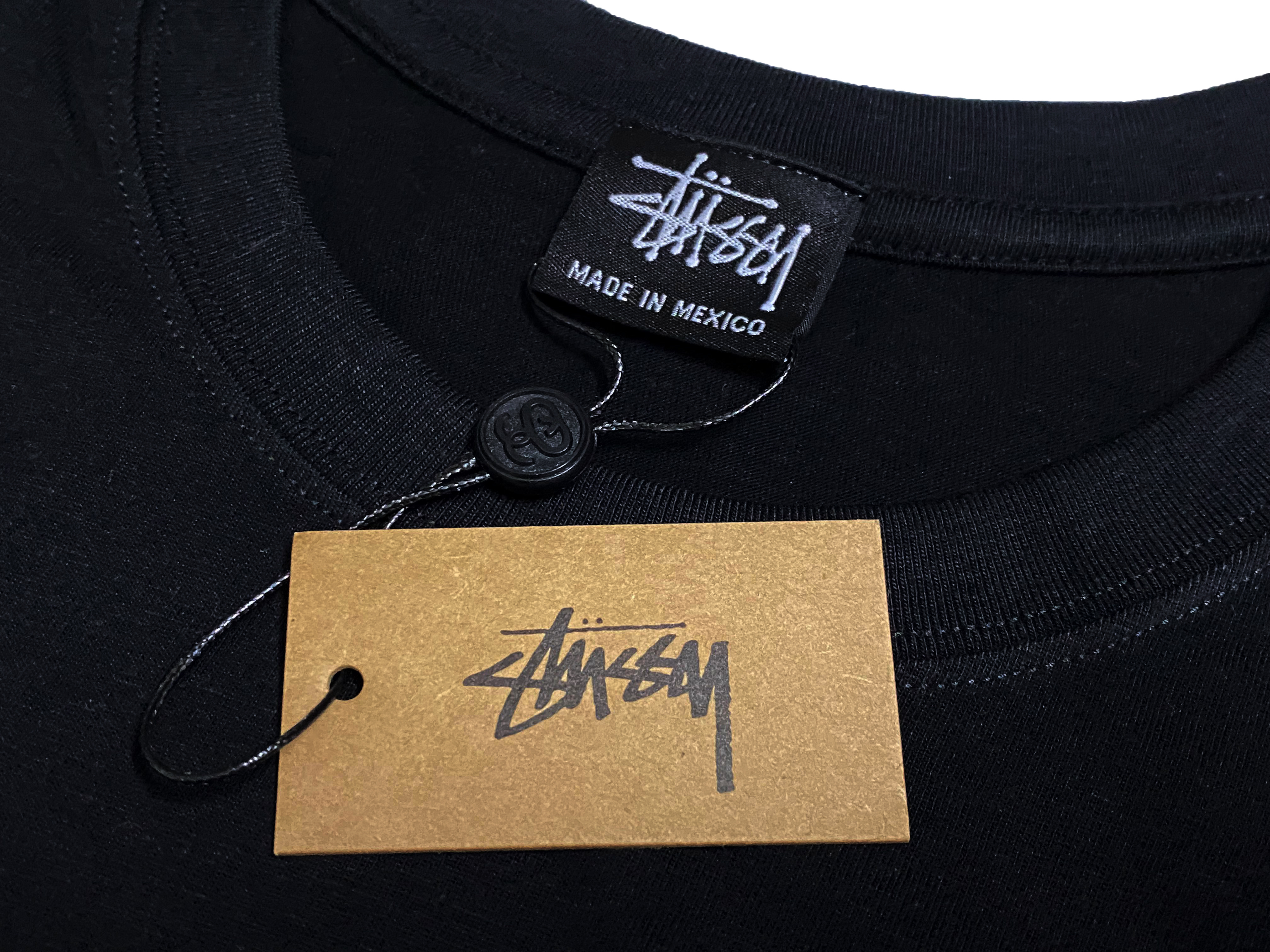 Stussy Flaming Billiard Skull T-Shirt