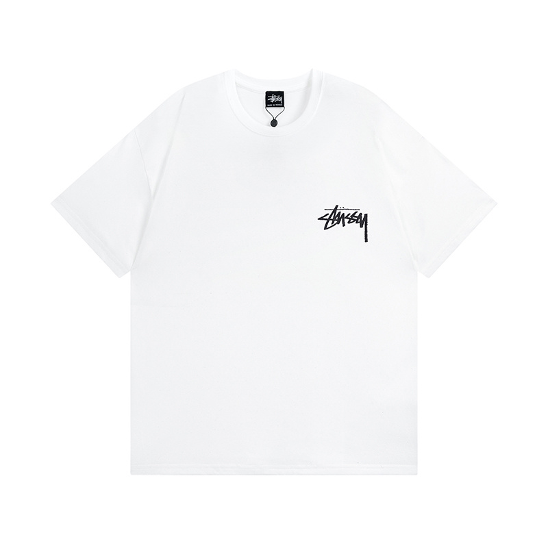 Stussy Flaming Hand Emblem T-Shirt