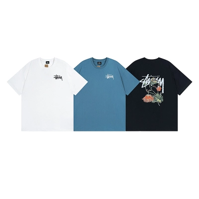 Stussy Floral Bouquet Handstyle T-Shirt 01