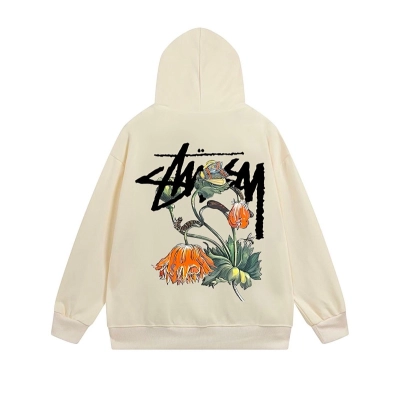 Stussy Floral Handstyle Full-Zip Hoodie 02
