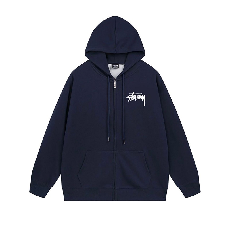 Stussy Floral Handstyle Full-Zip Hoodie