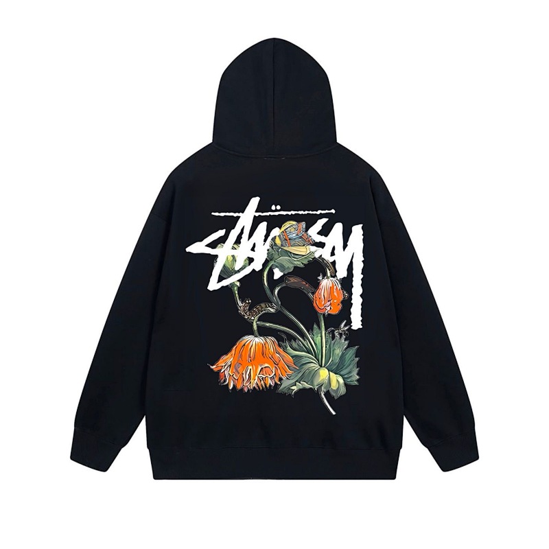 Stussy Floral Handstyle Full-Zip Hoodie
