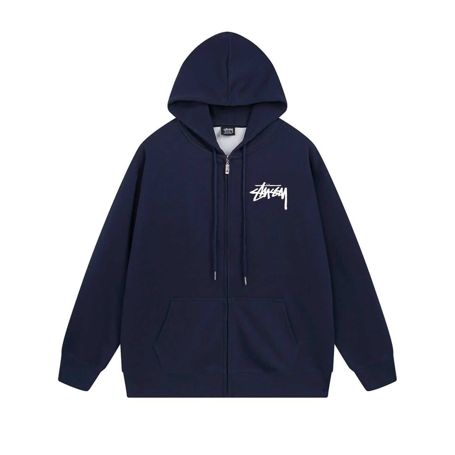 Stussy Floral Handstyle Full-Zip Hoodie