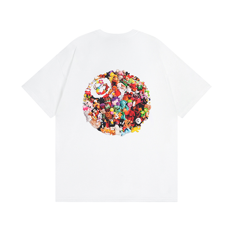 Stussy Floral Mosaic Globe T-Shirt