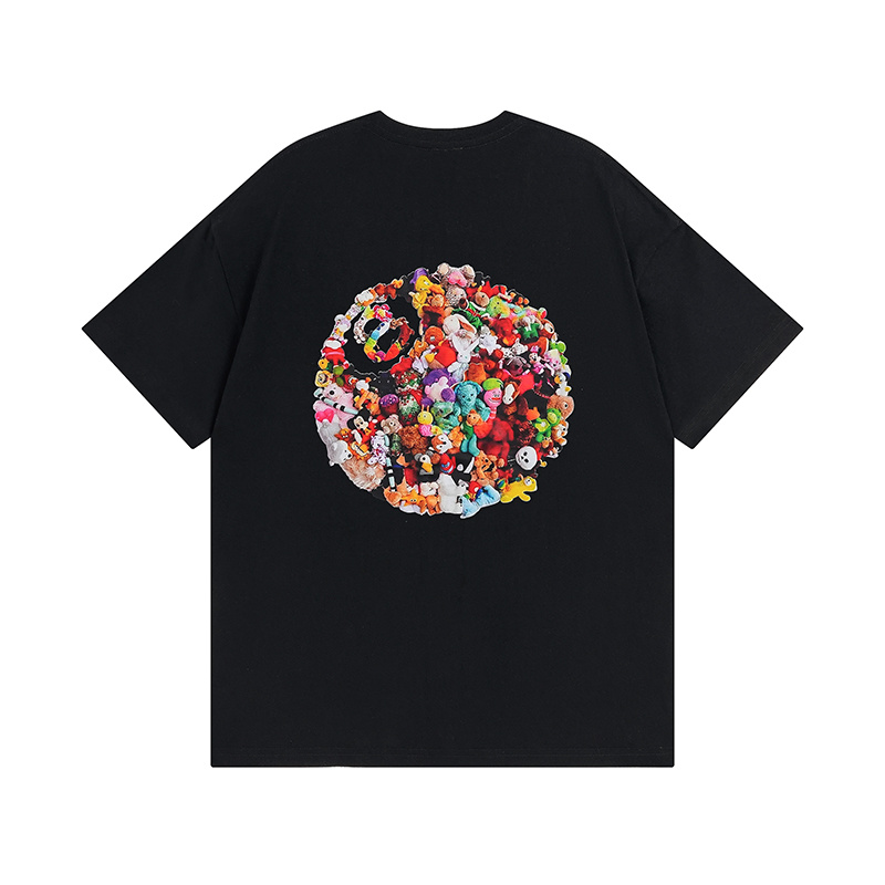 Stussy Floral Mosaic Globe T-Shirt