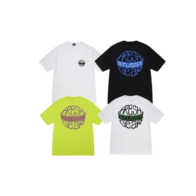 Stussy Fresh Network Globe T-Shirt 01